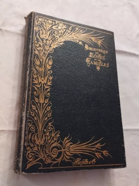 Livre ancien Dombey et Fils par Charles Dickens- 1887 Librairie Hachette et Cie