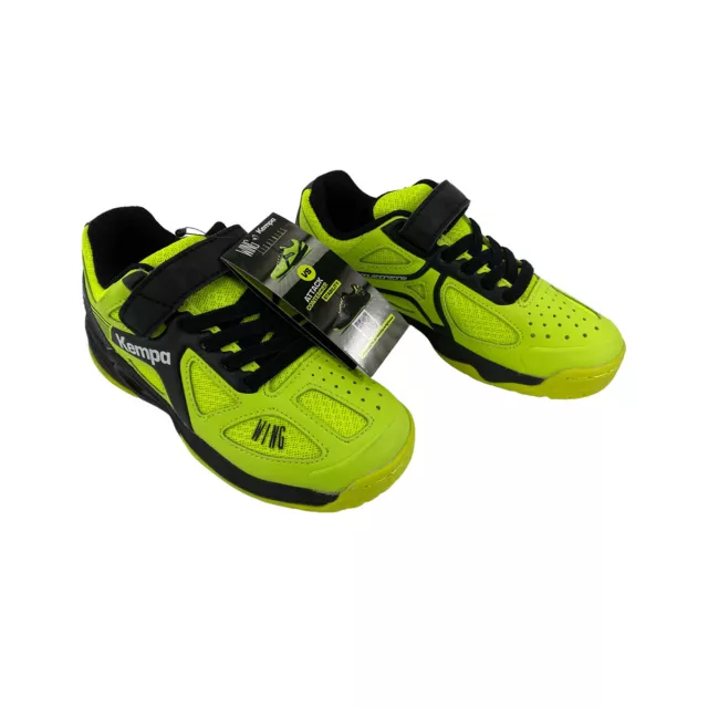 Sneaker bambini modello Kempa Wing Junior Caution scarpe sportive taglia 30 gialle nuove