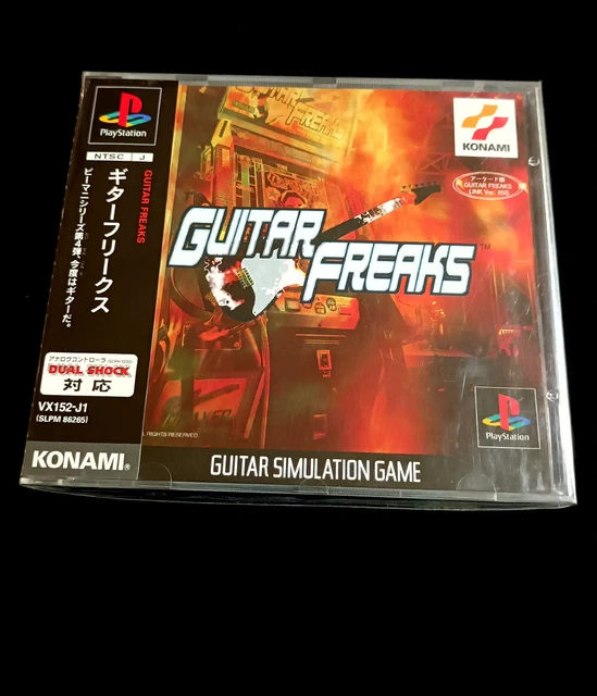 PS2 GUITAR FREAKS & Drum Mania Masterpiece V V2 V3 Argent