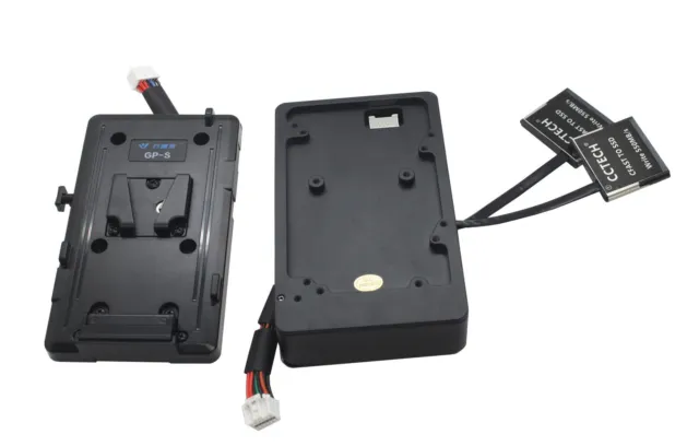 Adaptador SSD CFAST a 4T + placa de alimentación de montaje en V para URSA MINI 4K 4.6K Pro