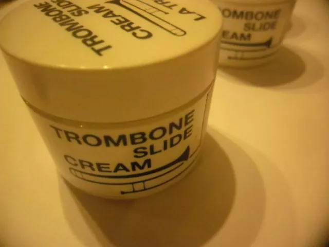 LA TROMBA Trombone slide cream-30ml. Neuf