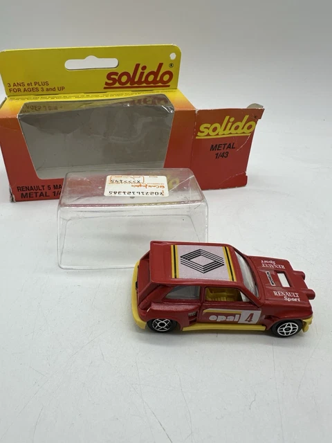 Renault 5 Maxi Turbo 1/43 – Vitesse – Miniature Neuve
