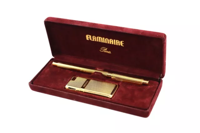 Coffret Biquet/Stylo Flaminaire Vintage