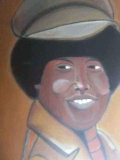 Michael Jackson Acrylic Painting