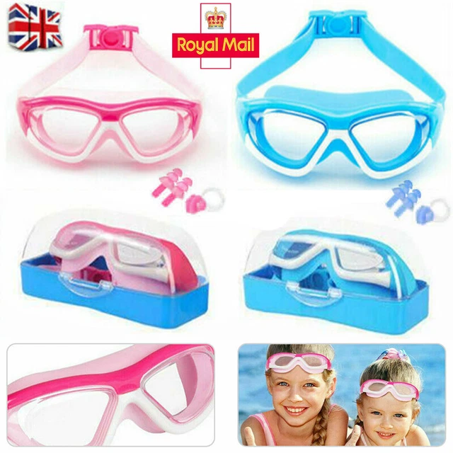 Kids Anti-Fog Swimming Goggles Pool Swim Glasses For Children Boys Girls Swim UK
