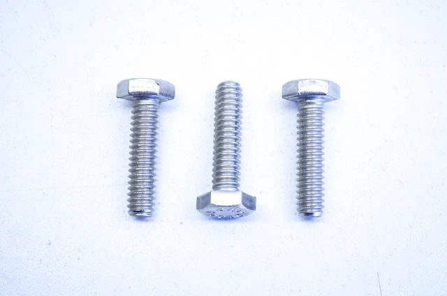 OEM Arctic Cat 0624-289 Hex Head Cap Screw 1/4-20x1 SS Qty 3 NOS