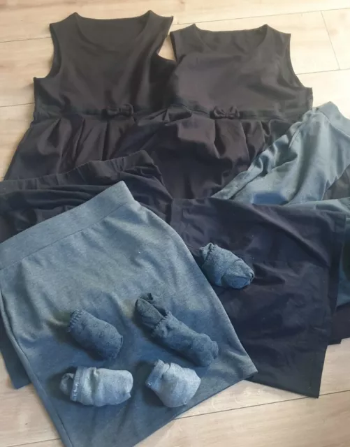 Girl 11-12 Years And Above School Uniform Bundle Inc Skirts Pinafore trousers
