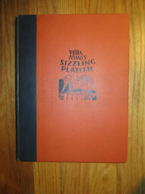 Peter Arno’s - Sizzling Platter- HC Book of Cartoons 1949 VGC