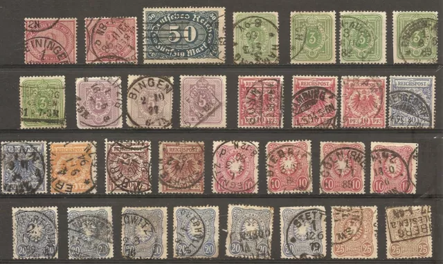 Germany Old Stamps Variety Small Collection used