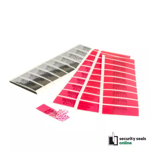 60mm x 20mm Tamper Evident Security Seal VOID Labels Stickers