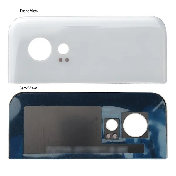 For Google Pixel 2 XL Rear Camera Back Upper Glass Panel Lens Cover White G011C