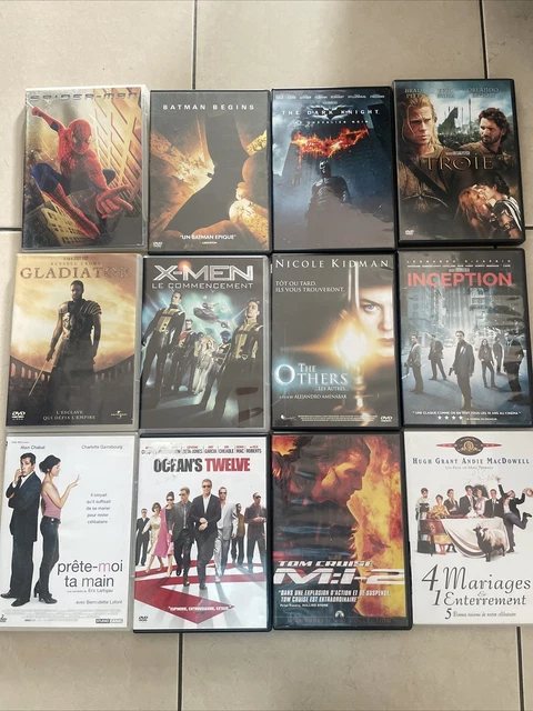 Lot de 12 dvd