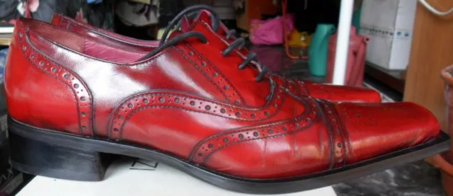 DECOLT SHOES ALBERTO GOZZI donna VINTAGE anni 90 PITONE E PELLE n
