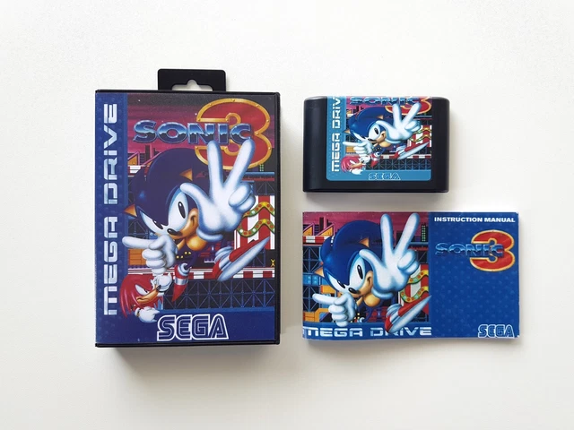 Sega Mega Drive - Sonic 3 - PAL (Gebraucht) in Inwil für CHF 41 – mit