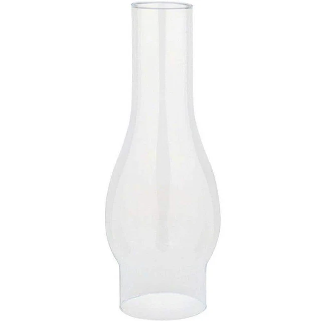 Glass Chimney Shade 10" Vintage Kerosene Hurricane Oil Lamp Shade Lantern Globe