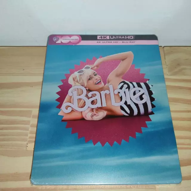 Barbie 4K STEELBOOK [4k + Blu-Ray] - VF CANADA INCLUSE - NEUF