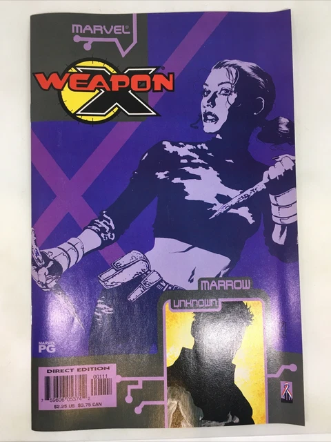 WEAPON X: THE DRAFT - MARROW #1 1-Shot October 2002 Marvel Comics