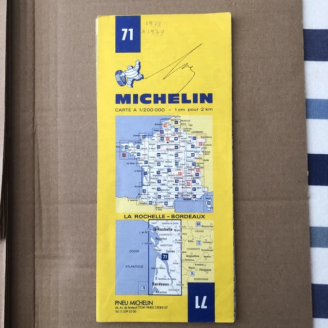 Cartes Routières - Plan environs de PARIS - MICHELIN - n° 96 - échelle