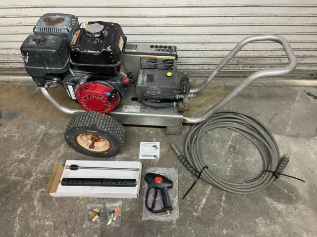 Mi-T-M Professional 4000 PSI (Gas-Cold Water) Aluminum Frame Pressure Washer