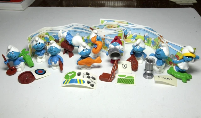 Serie Completa I Puffi in Citta' (En375 - En629) + 10 Bpz Germania