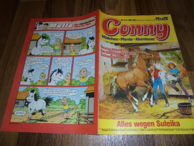 Conny # 114 -- Alles Wegen Suleika // Mädchen-Pferde-Comic-Abenteuer / 1982
