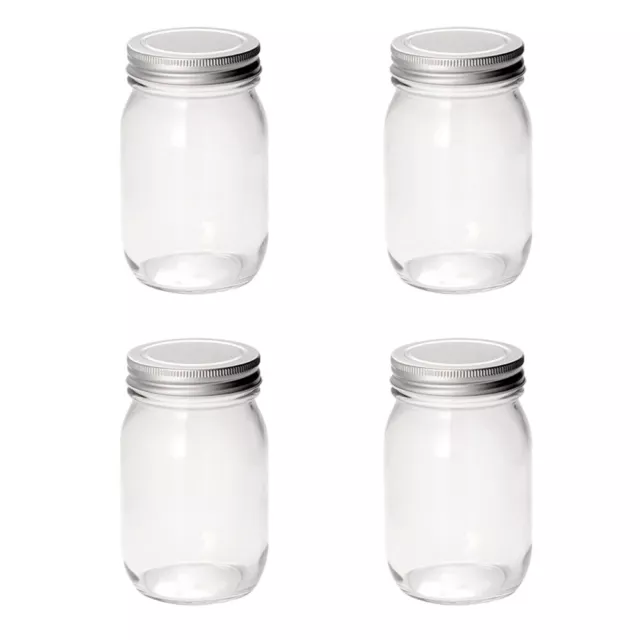 Container for Food Glass Water Bottles Mason Jar Salad Cans Multifunction