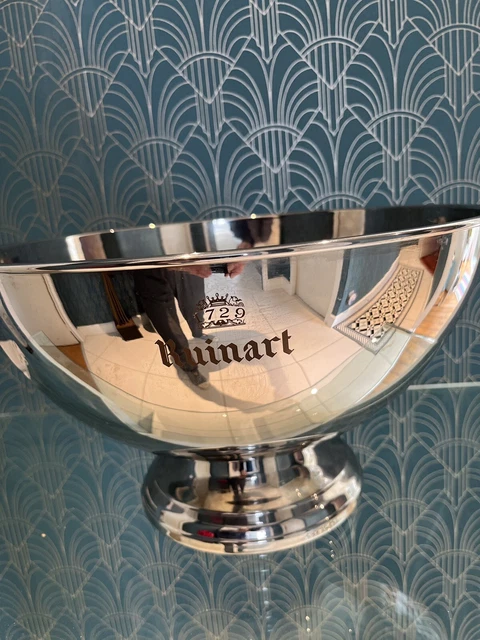 Vasque Champagne Ruinart Vintage En Inox Guy Degrene Quasi Neuve Diam