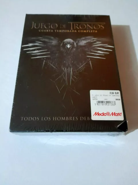 Dvd "Juego De Tronos 4 Cuarta Temporada Completa" 5Dvd Precintado Sealed