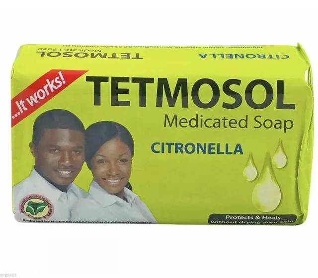 TETMOSOL SOAP Bars 75g (Pack of 6)