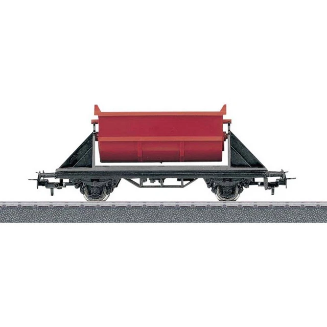 Marklin 4473 Wagon à bords bas à bogies Type Rlmms, DB Marklin 4473 Wagon à bords bas à bogies Type Rlmms, DB