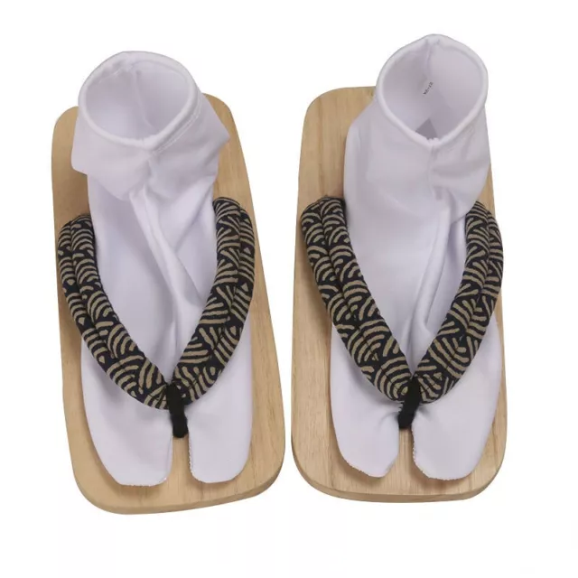 3Pairs Femmes Hommes Tabi Chaussettes Deux Toes Antidérapante Japonais 21-28 CM
