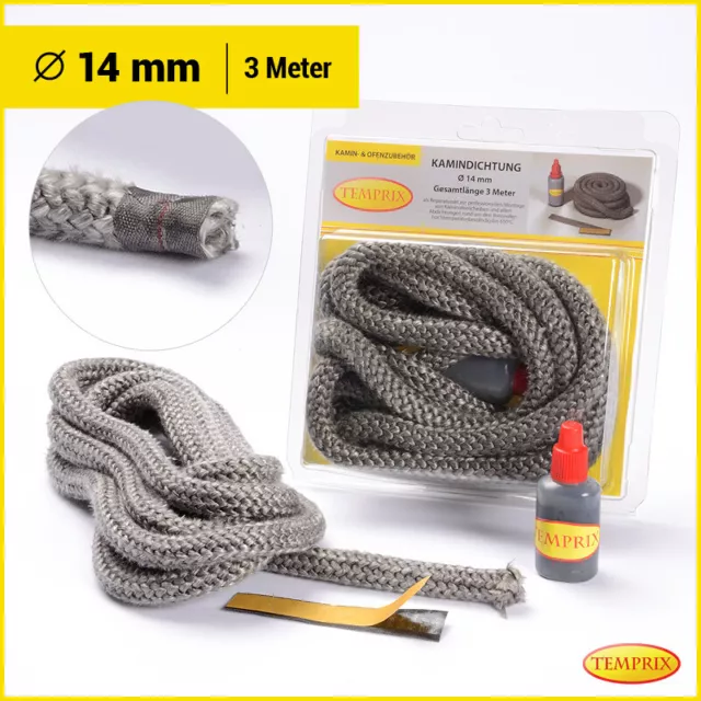 Cordon D'Étanchéité Cheminée Four Joint Porte Vitre Corde Ligne de Pêche