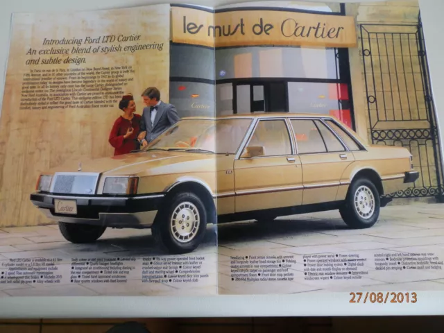 Ford Ltd ''Cartier''  Brochure 2