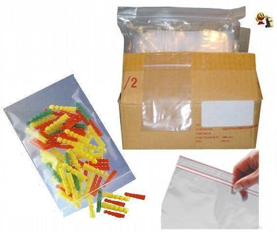 Belle Vous (Lot de 24) Pochette Plastique Zip - Pochette Zippée A4, A5