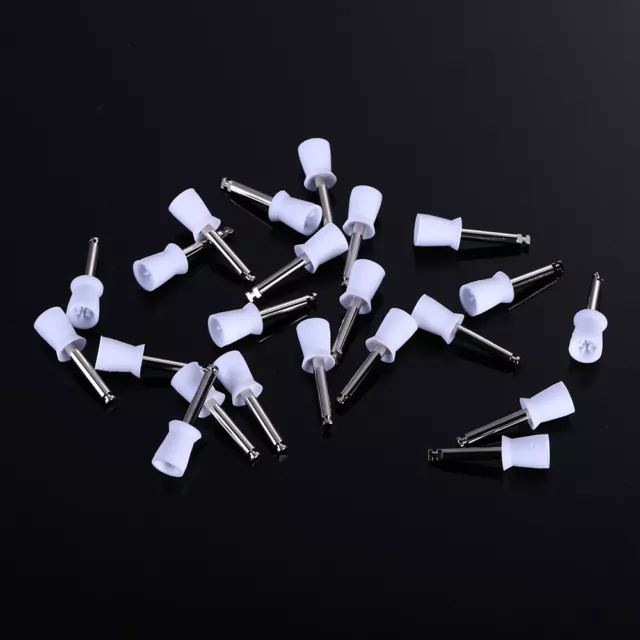 Dental Polishing Cups Flat Latch Type Contra Angle Prophy Rubber Cup Disposable 3