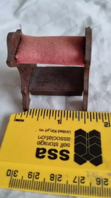 Vintage Piano Stool For Dolls House Etc