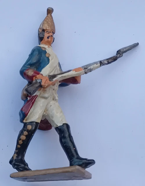 FIGURINES EN PLOMB CBG MIGNOT : TRAIN D'ARTILLERIE  Transport De Barils De Poudre Premier Empire Fabrication Xxeme Siecle 30520