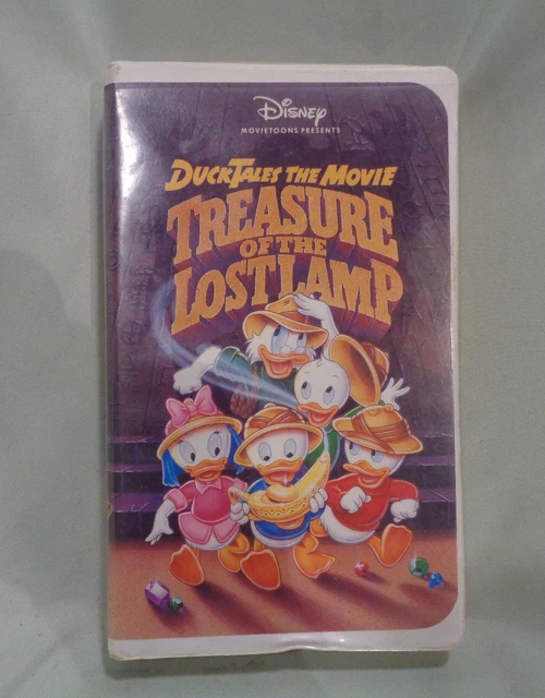DUCKTALES: THE MOVIE - Treasure of the Lost Lamp (VHS) Disney Clam ...