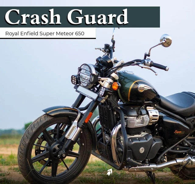 Meteor Guard CRASH GUARD FOR Royal Enfield SUPER METEOR 650 £144.54 - PicClick UK