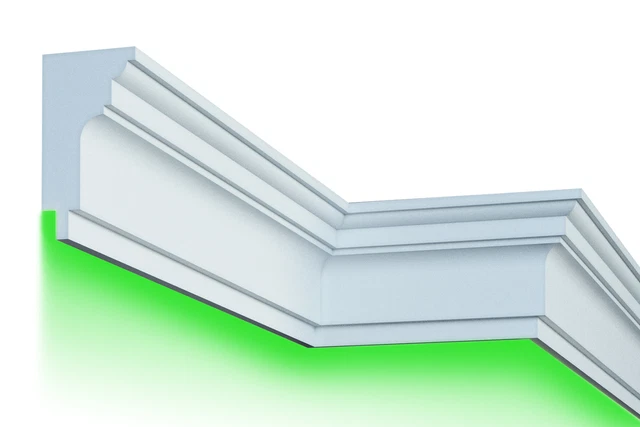 2 metros fachada LED estuco EPS PU listones de fachada resistentes a la intemperie 210x230mm KC304 2 metros fachada LED estuco EPS PU listones de fachada resistentes a la intemperie 210x230mm KC304
