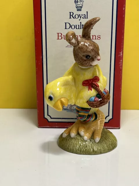 Bunnykins By Royal Doulton Db292 Easter Parade Bunnykins Mint / Boxed