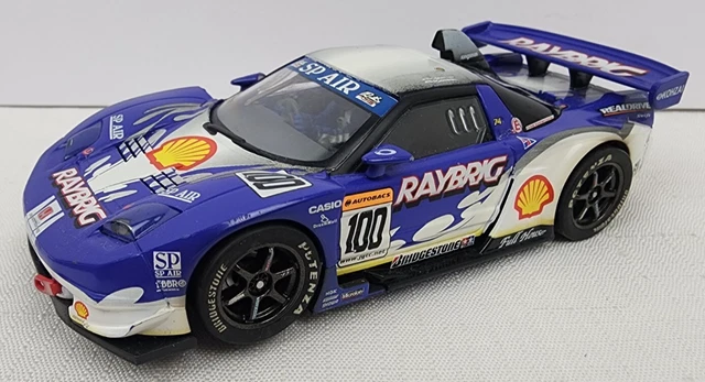 QuattroX SLOT RACING レイブリック NSX 2004 1/32 SLOT CARS SCALEXTRIC TAKARA RAYBRIG NSX 2004 QuattroX