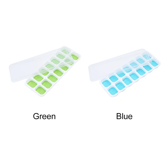 3 pz stampo per ghiaccio facile sgancio con cocktail con coperchio silicone morbido flessibile fatto da te