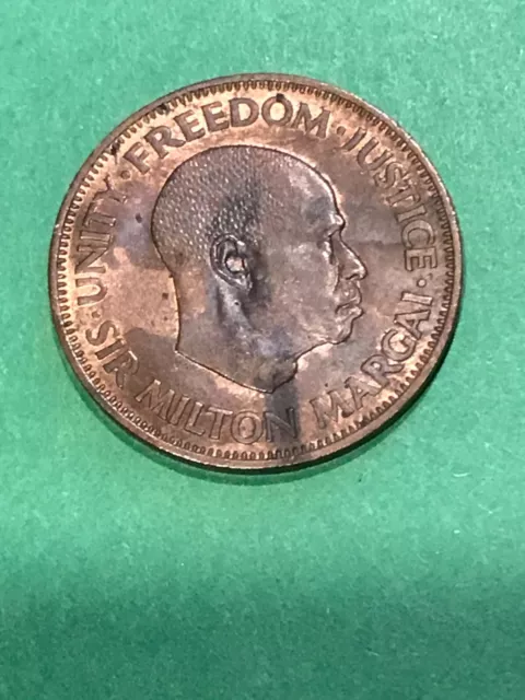 1964 Sierra Leone 1 Cent Coin Ungraded Circulated Free Shipping!