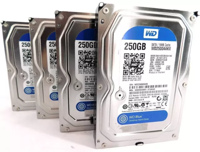 NEU & OVP! WD Blue 250GB SATA3 HDD WD2500AAKX Hard Drive Festplatte PC Computer