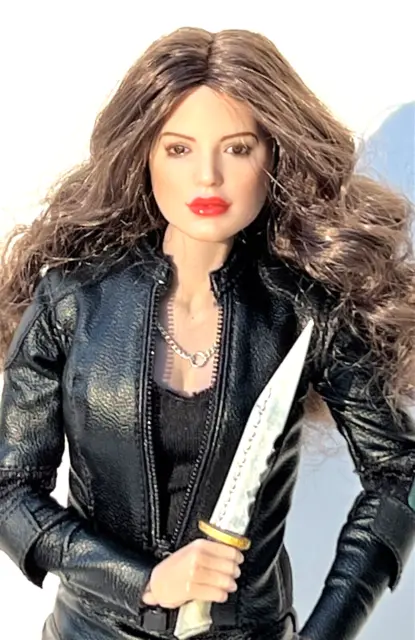 1/6 scale SUPERNATURAL RUBY Genevieve Padalecki 12" Action Figure w/DEMON KNIFE