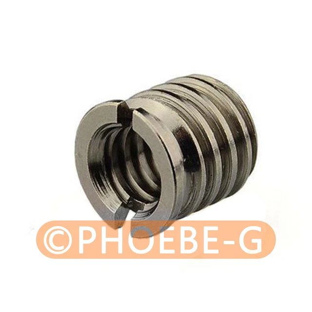 1/4" Female to 3/8" male Convert Threaded Screw Adapter for Tripod Monopod TN-1
