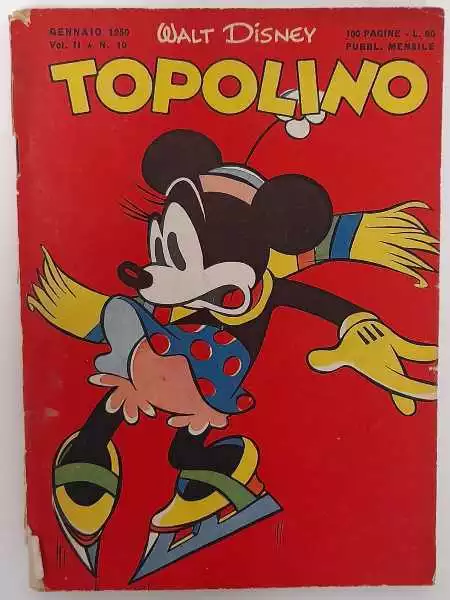 Topolino libretto n.10 - Walt Disney (Arnoldo Mondadori) [1950]