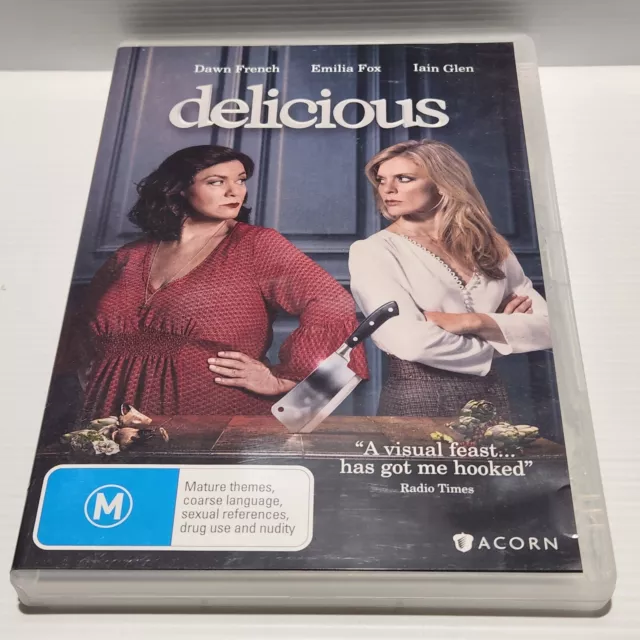 Delicious (DVD 2016) Drama Comedy TV Series - Iain Glen, Dawn French, Emilia Fox