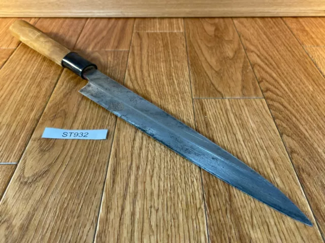 Japanisch Küchenchefs Küche Messer Yanagiba Vintage Sushi Aus Japan 197/340mm